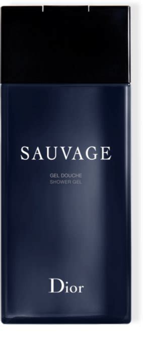 sauvage shower gel for men